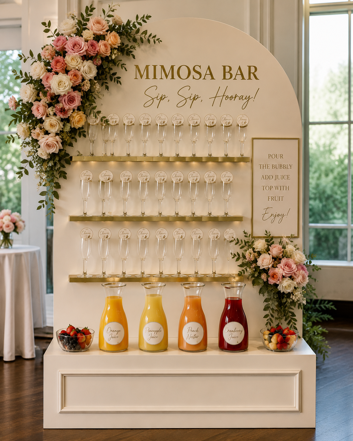 Champagne Wall