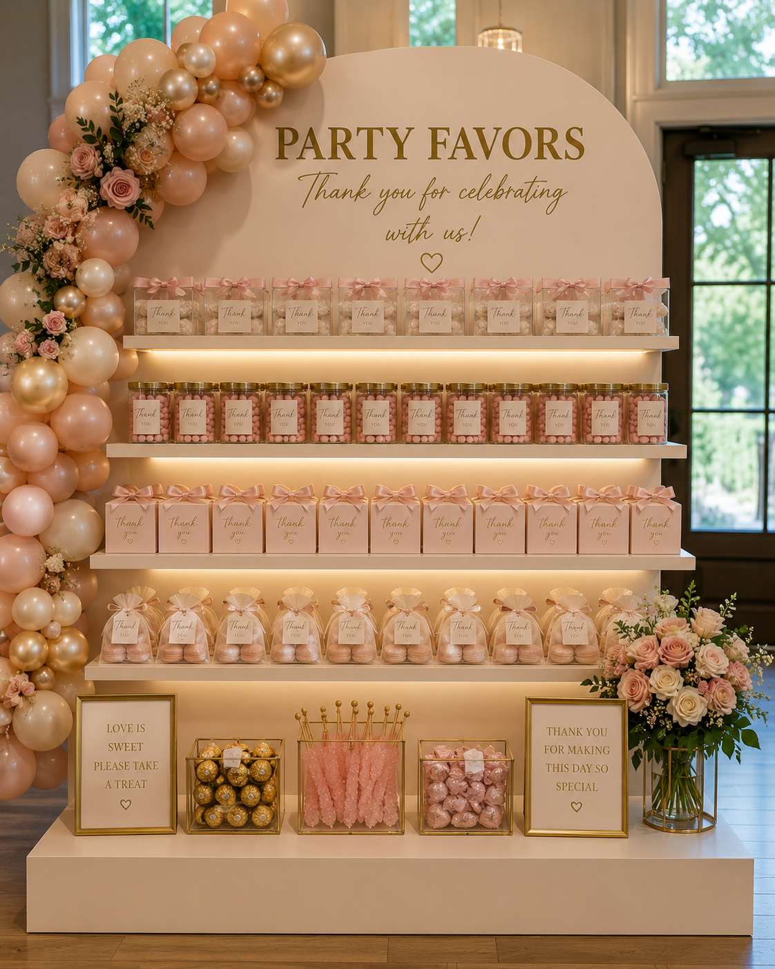 Party Favor Wall